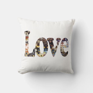 Coussin d'amour personnalisé avec votre image