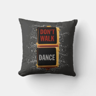 Coussin Dance Traffic Signal Throw Pillow