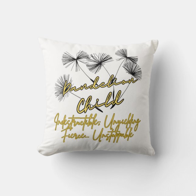 Coussin Dandelion (Recto)