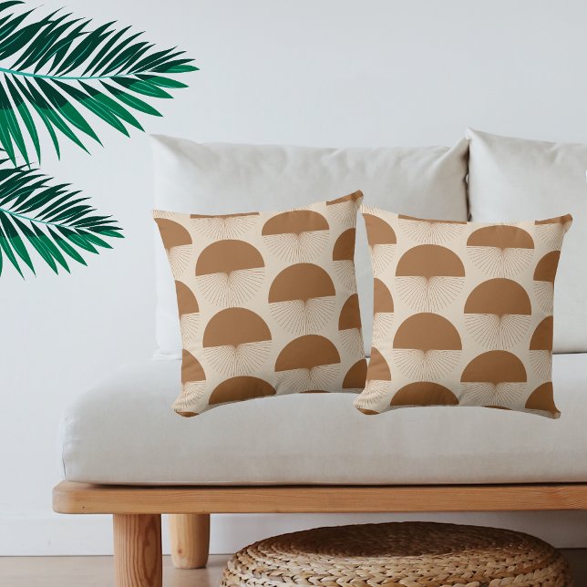 Coussin Dandelion Kissen Terracotta Boho (Créateur téléchargé)