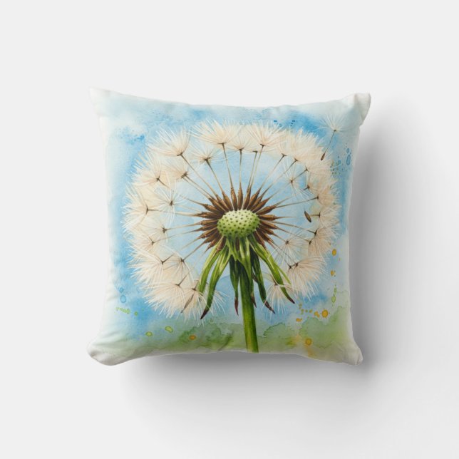 Coussin Dandelions (Recto)