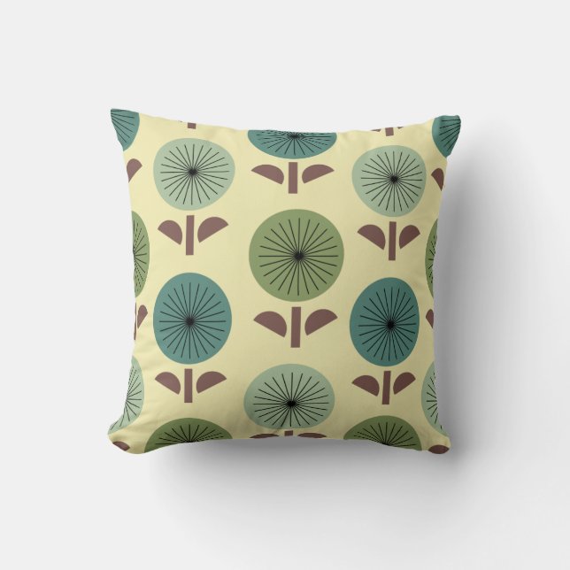 Coussin Dandelions atomiques (Recto)