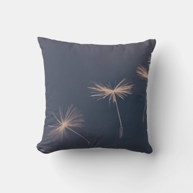 Coussin Dandelions Renaissance Force Pouvoir Lancer Oreill (Recto)