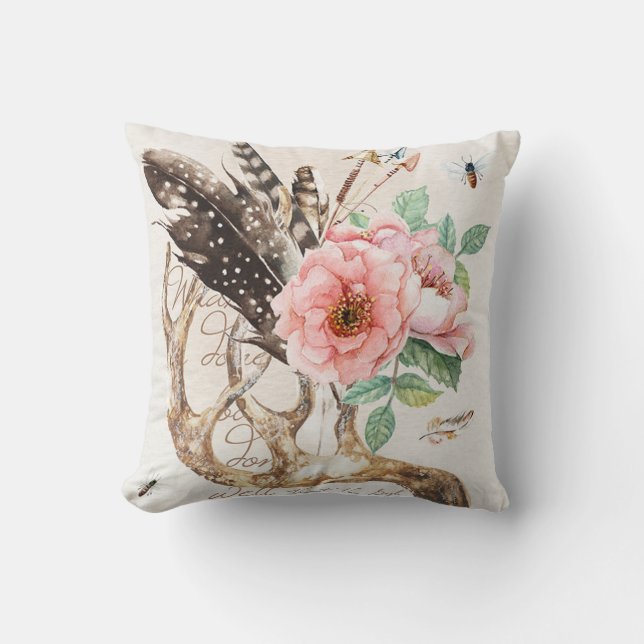 Coussin d'andouiller de couleur d'eau (Recto)