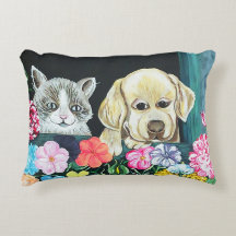 Coussin d'animaux familiers de boîte de fenêtre,