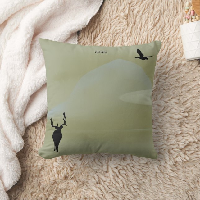Coussin Dans La Nature Tranquille Respire (Couverture)
