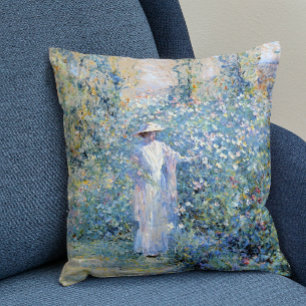 Coussin Dans le jardin aux fleurs