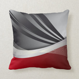 Coussin dans le style abstrait moderne
