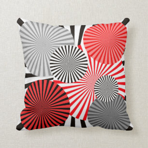 Coussin dans le style abstrait moderne