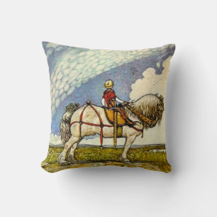 Coussin « Dans le vaste monde » de John Bauer