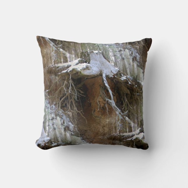 Coussin Dans les bois... (Recto)