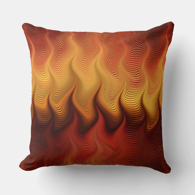 Coussin Dans l'incendie (Recto)