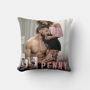 Coussin Dans pour un pouce de pouce de penny