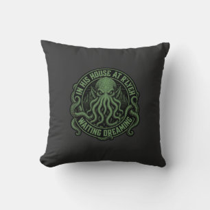 Coussin Dans Sa Maison À Rlyeh En Attendant Rêvant Cthulhu