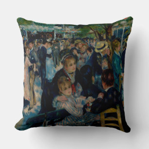 Coussin Danse au Moulin de la Galette - Auguste Renoir