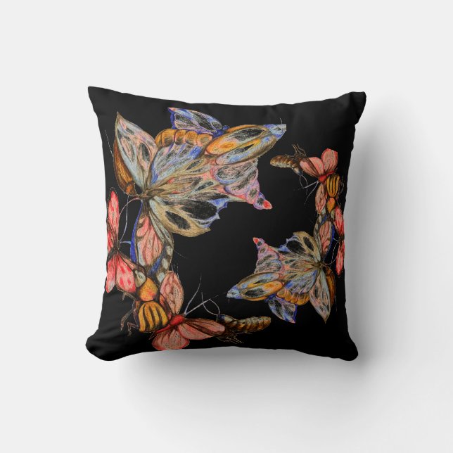Coussin Danse dans la nuit (Recto)
