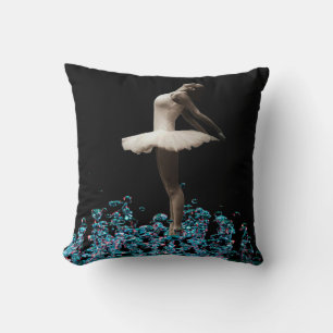 Coussin Danse De Ballet Ballerina Danser Sur L'Eau