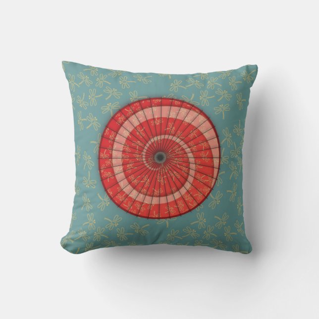 Coussin danse de libellule (Recto)