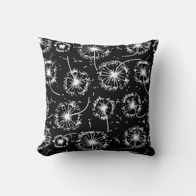 Coussin Danse décorative de Coussin-Pissenlit de jet (Recto)