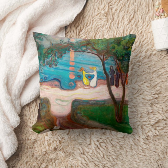 Coussin Danse sur une rive | Edvard Munch | (Couverture)