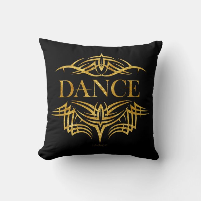 Coussin Danse tribale (Recto)