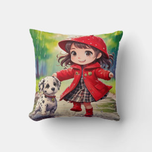 Coussin Danser sous la pluie