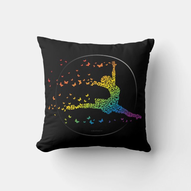 Coussin Danseur papillon (Recto)