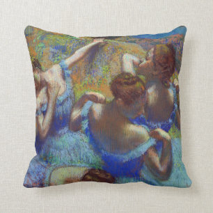 Coussin Danseurs en bleu, Edgar Degas