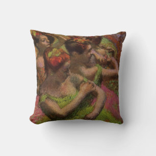 Coussin Danseuses ajustant leurs robes (Edgar Degas)
