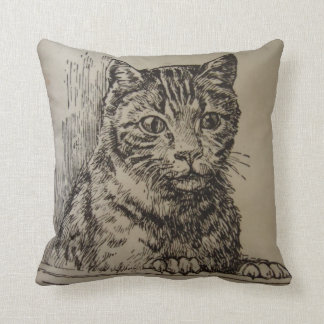 Coussin Daphne le chat