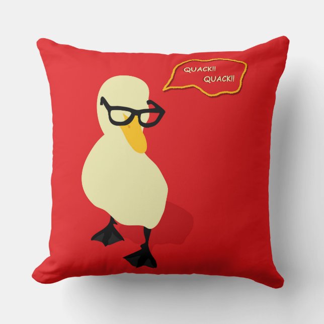 Coussin Dapper Duck (Recto)
