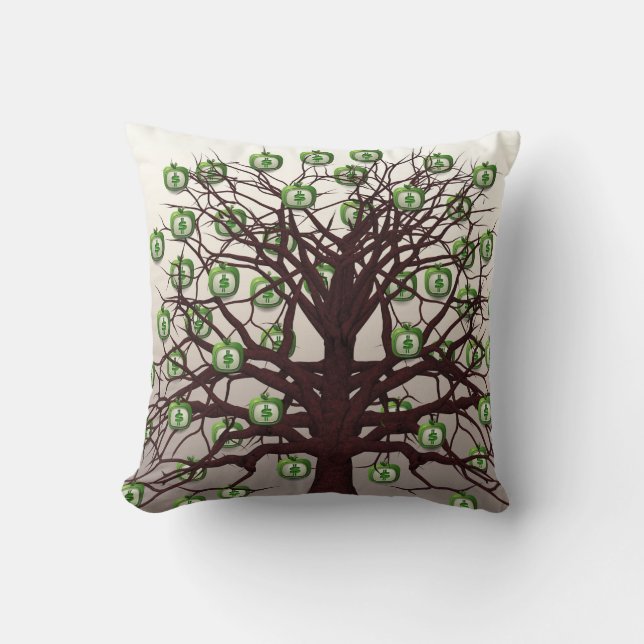 Coussin d'arbre à argent (Recto)