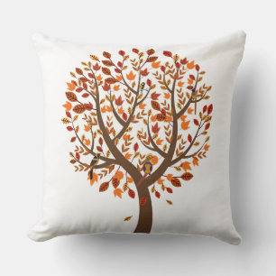 Coussin d'arbre d'automne