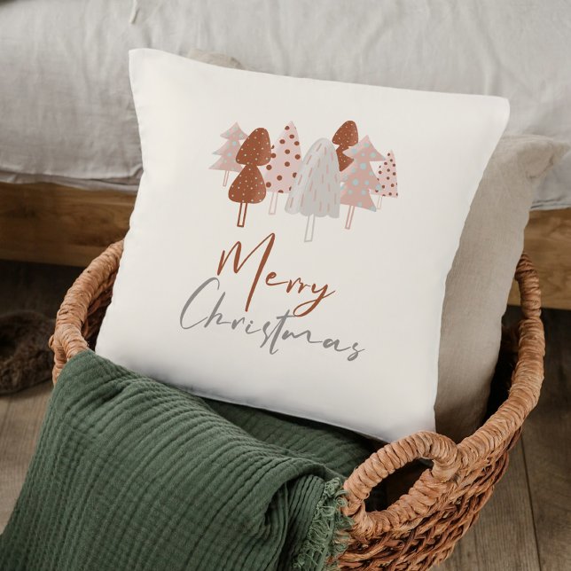 Coussin d'Arbre de Noël Bohème – Décoration de Fêt (Créateur téléchargé)