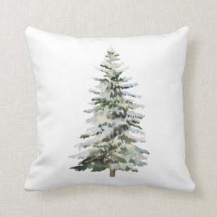Coussin d'arbre de Noël Vintage