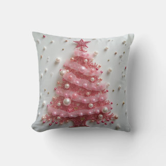 Coussin d'arbre rose