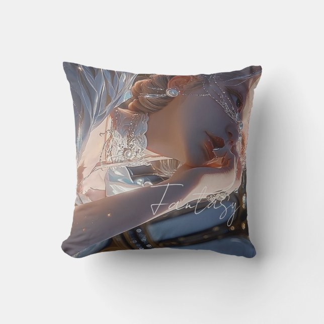 Coussin Dark fantasy girl / Aesthetic (Recto)