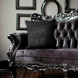 Coussin Dark Gothic Nocturne