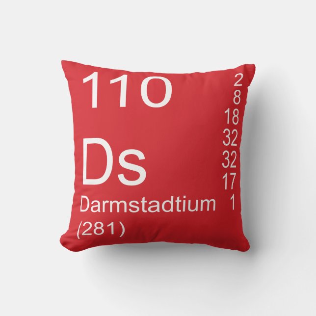 Coussin Darmstadtium (Recto)