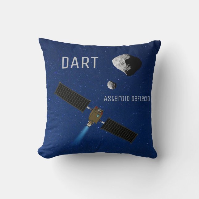 Coussin DART Astéroïde Déflecteur Spacecraft (Recto)