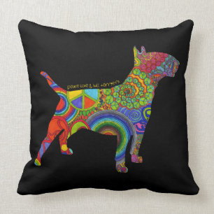 Coussin d'art de bruit d'amour et "de