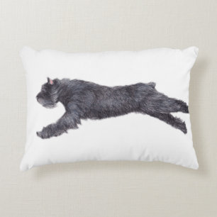 Coussin d'art de chien de DES Flandres de Bouvier