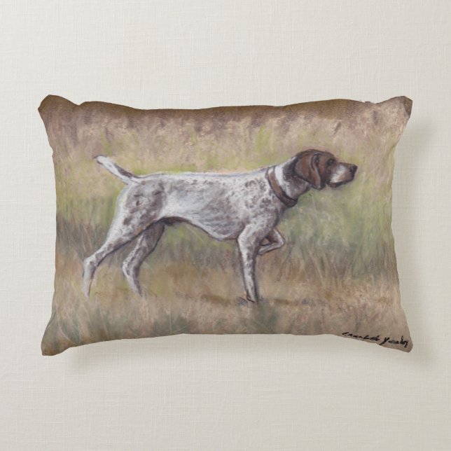 Coussin d'art de chien d'indicateur de Shorthair (Devant)