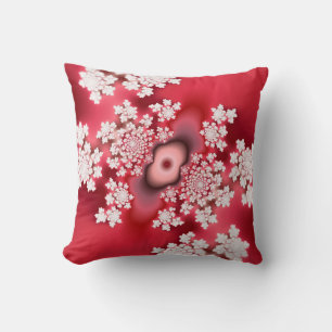 Coussin d'art fractal Popcorn