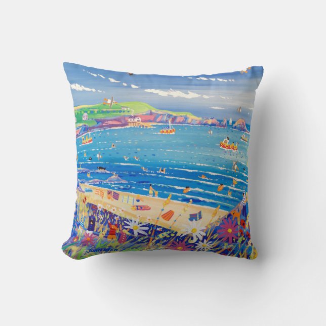 Coussin d'art : La baie les Cornouailles d'Ivey de (Recto)