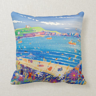 Coussin d'art : La baie les Cornouailles d'Ivey de
