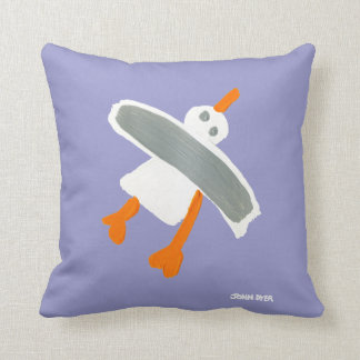 Coussin d'art : Mouette de tinctorial de John