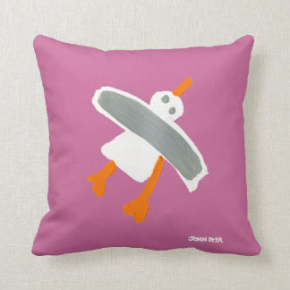 Coussin d'art : Mouette de tinctorial de John dans
