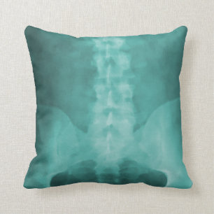 Coussin d'art numérique Aqua
