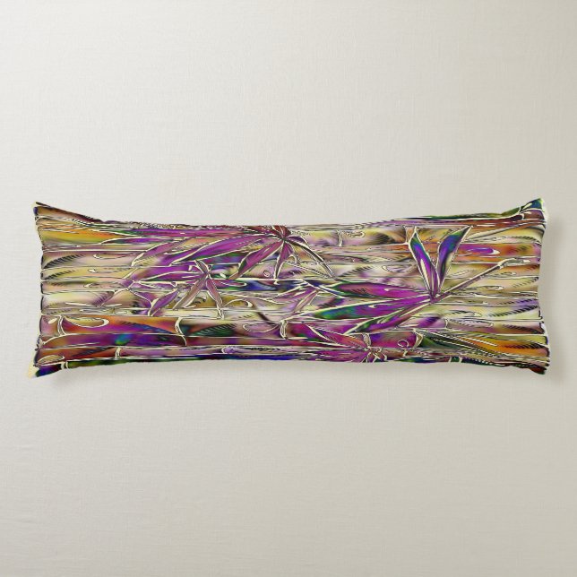 Coussin d'art original Bamboo (Devant)